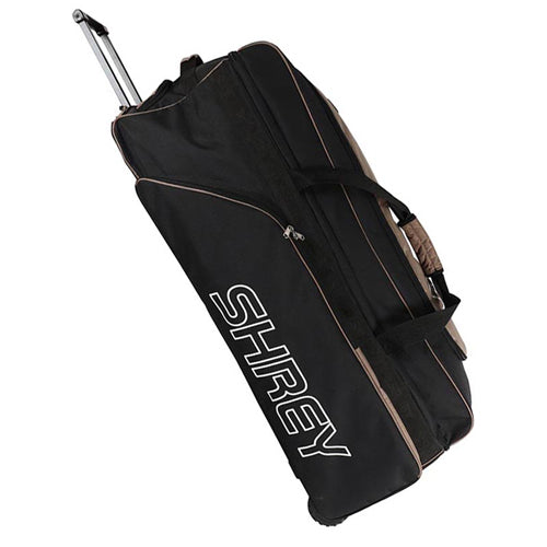 Shrey Performance Wheelie Bag (Black/Gold)