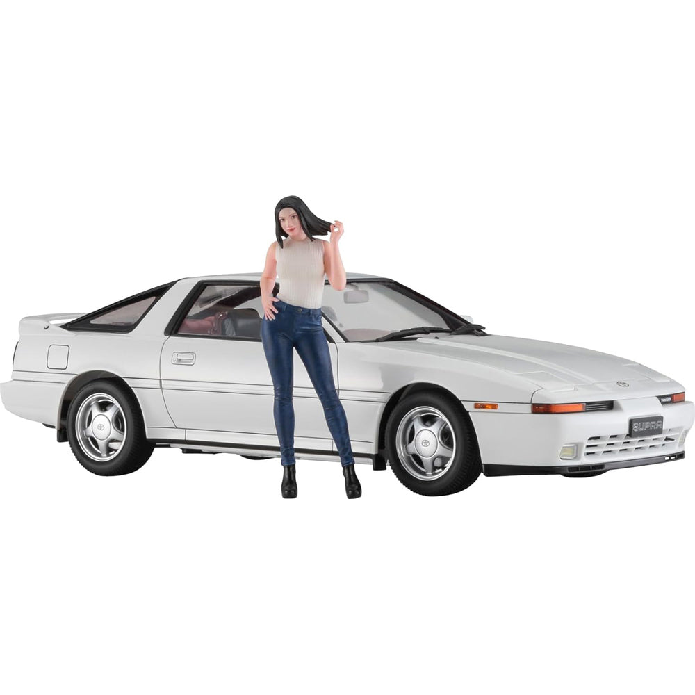 Toyota Supra A70 2.0 GT Twin Turbo 1990 w/ Figure 1/24 Model