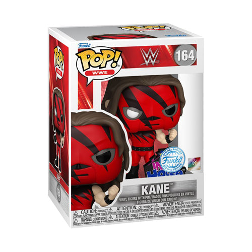 WWE Kane (with Pin) US Exclusive Pop! Vinyl