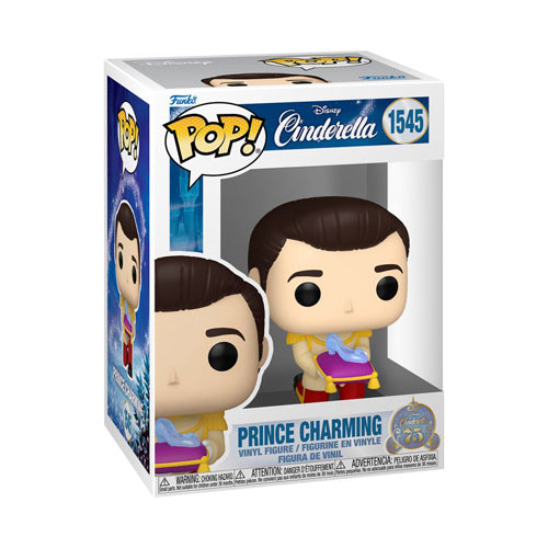 Cinderella (1950): 75th Anniversary Prince Charming Pop! Vinyl
