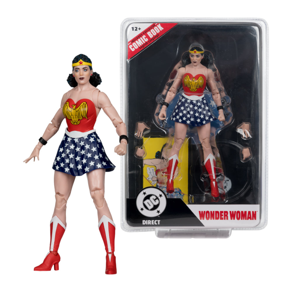 DC Comics Wonder Woman with Comic Wonder Woman #1 7" Figure