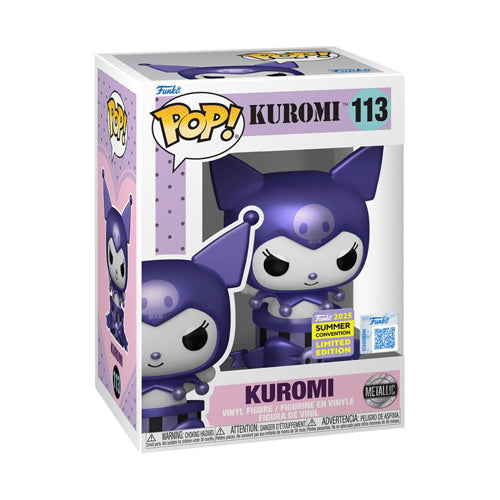 Hello Kitty Kuromi Purple Metallic SDCC 2025 Pop! Vinyl