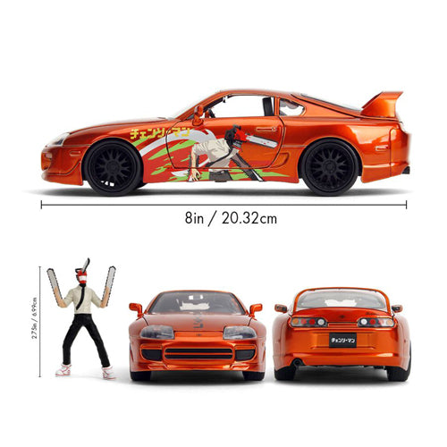 1:24 1995 Toyota Supra with Chainsaw Man