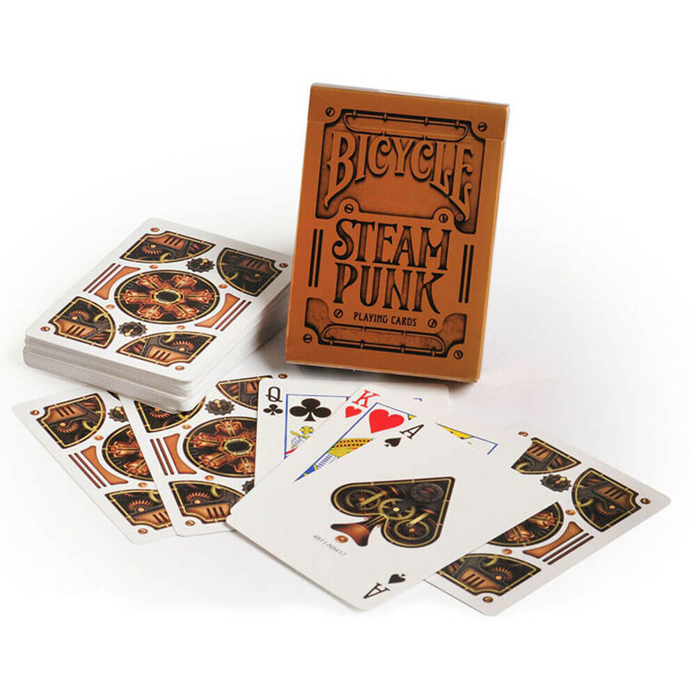 Sykkel som spiller kort