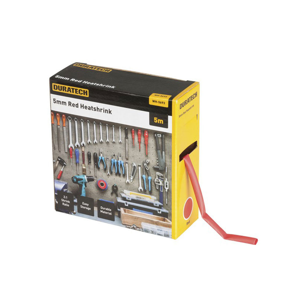 2:1 Schrumpfschlauch 5 m (rot)