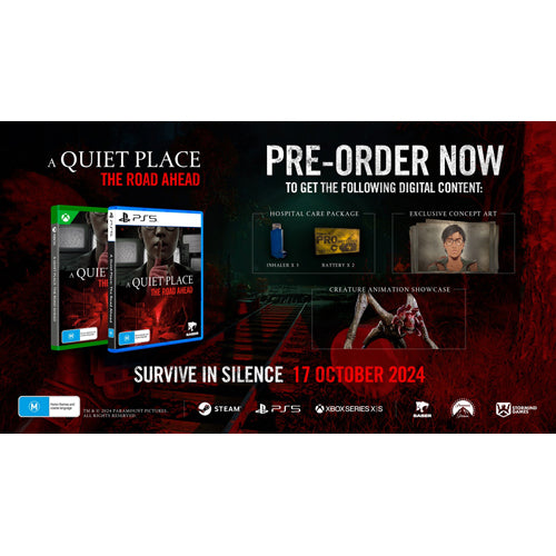 PS5 A Quiet Place the Road Ahead Video Game