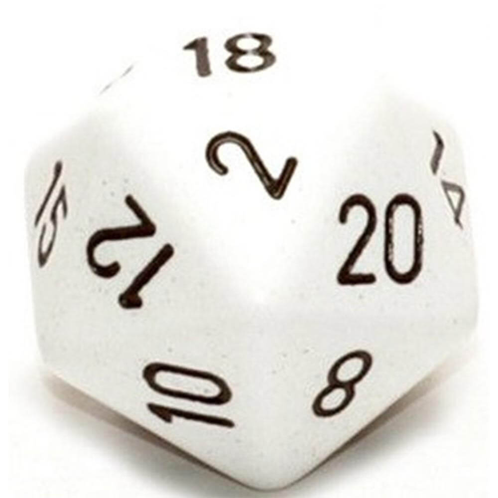 D20 DICE OPAQUE(34mm)