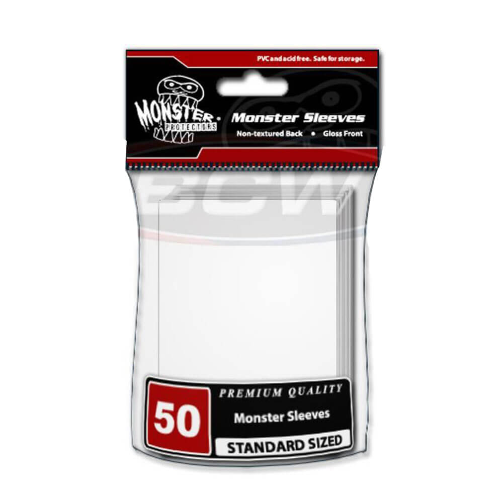 BCW Monster Deck Protek Protectors Standard (50)