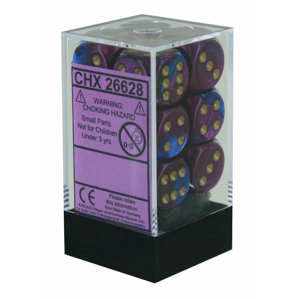 D6サイコロジェミニ16mm(12サイコロ)