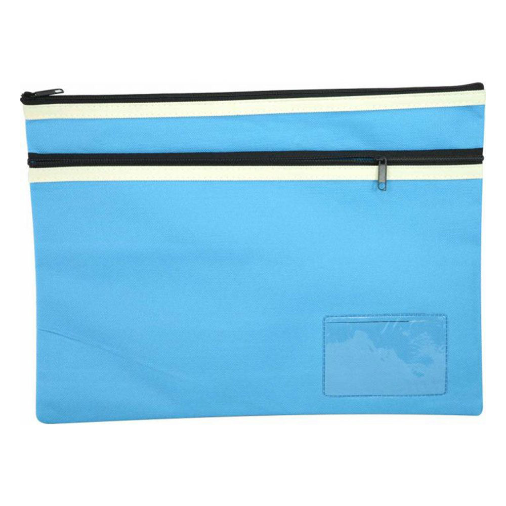 Osmer Polyester Giant 2-Zip Pencil Case