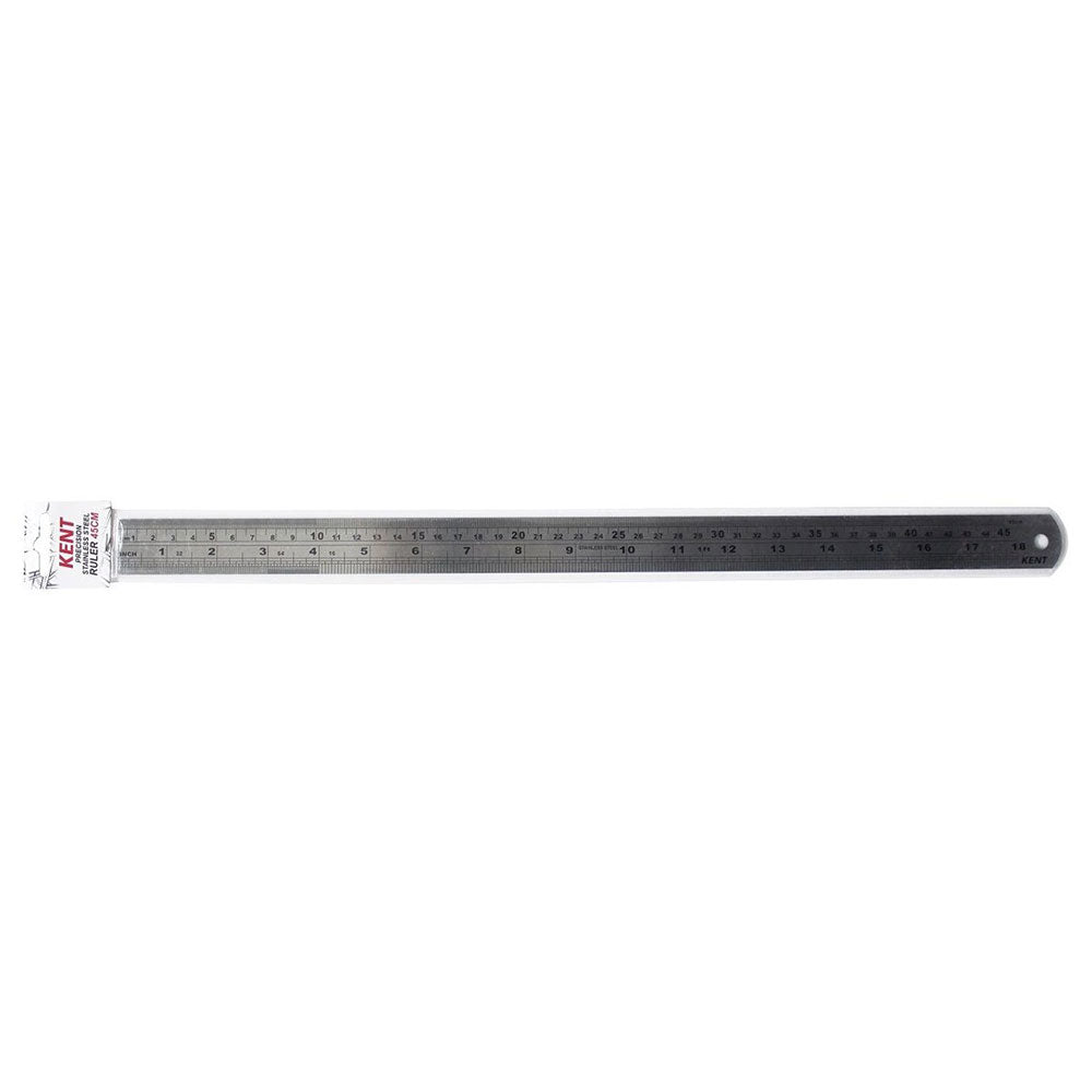 Kent Imperial og Metric Steel Ruler