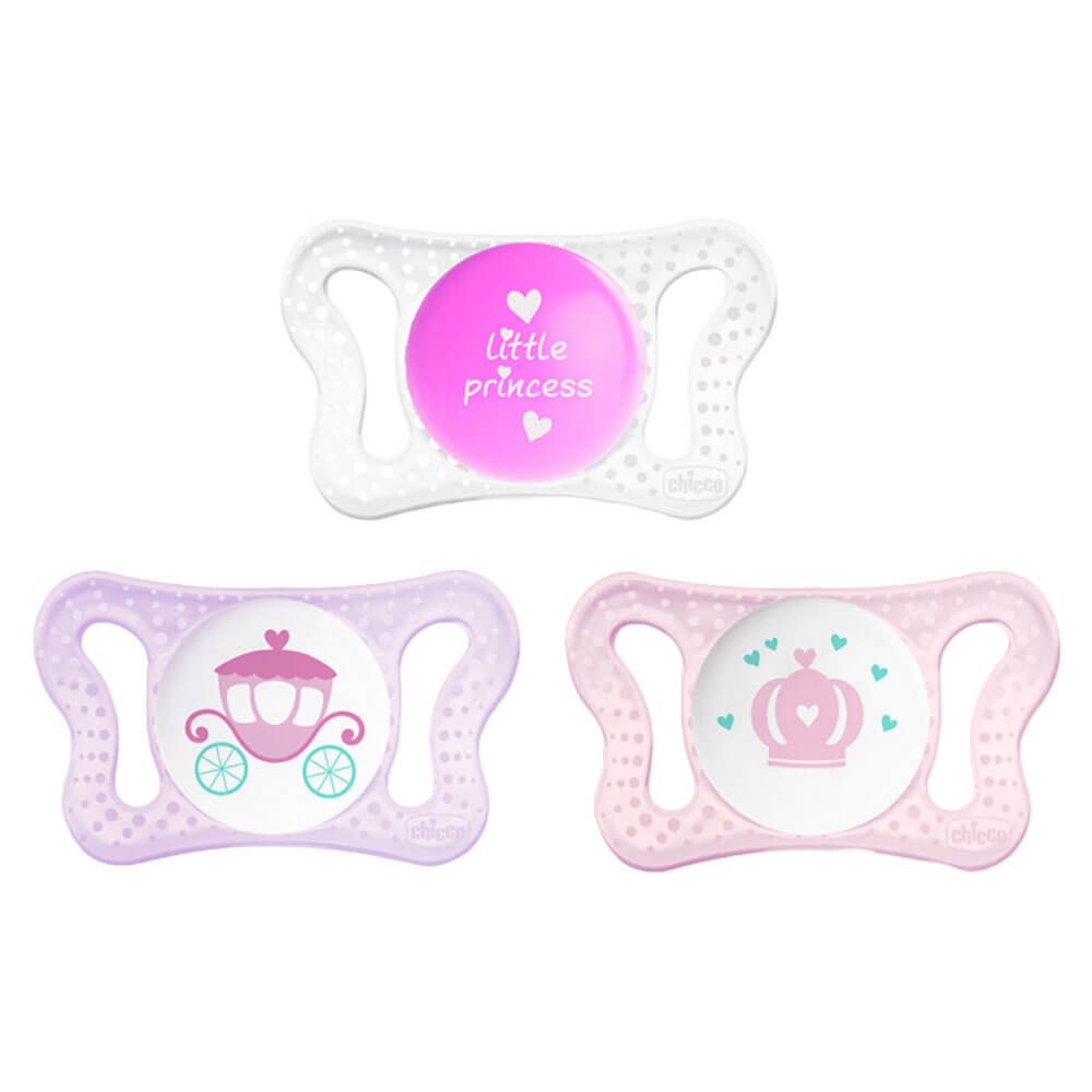 Physio Micro Silicone Pacifier 2PCS(乳児)