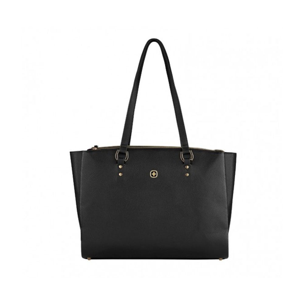 ウェンガーラップトップトートバッグ(黒)14 "