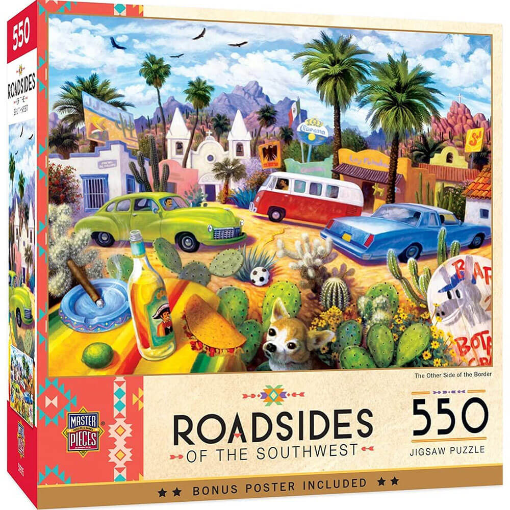 Straßenränder des Südwestens 550 Puzzle