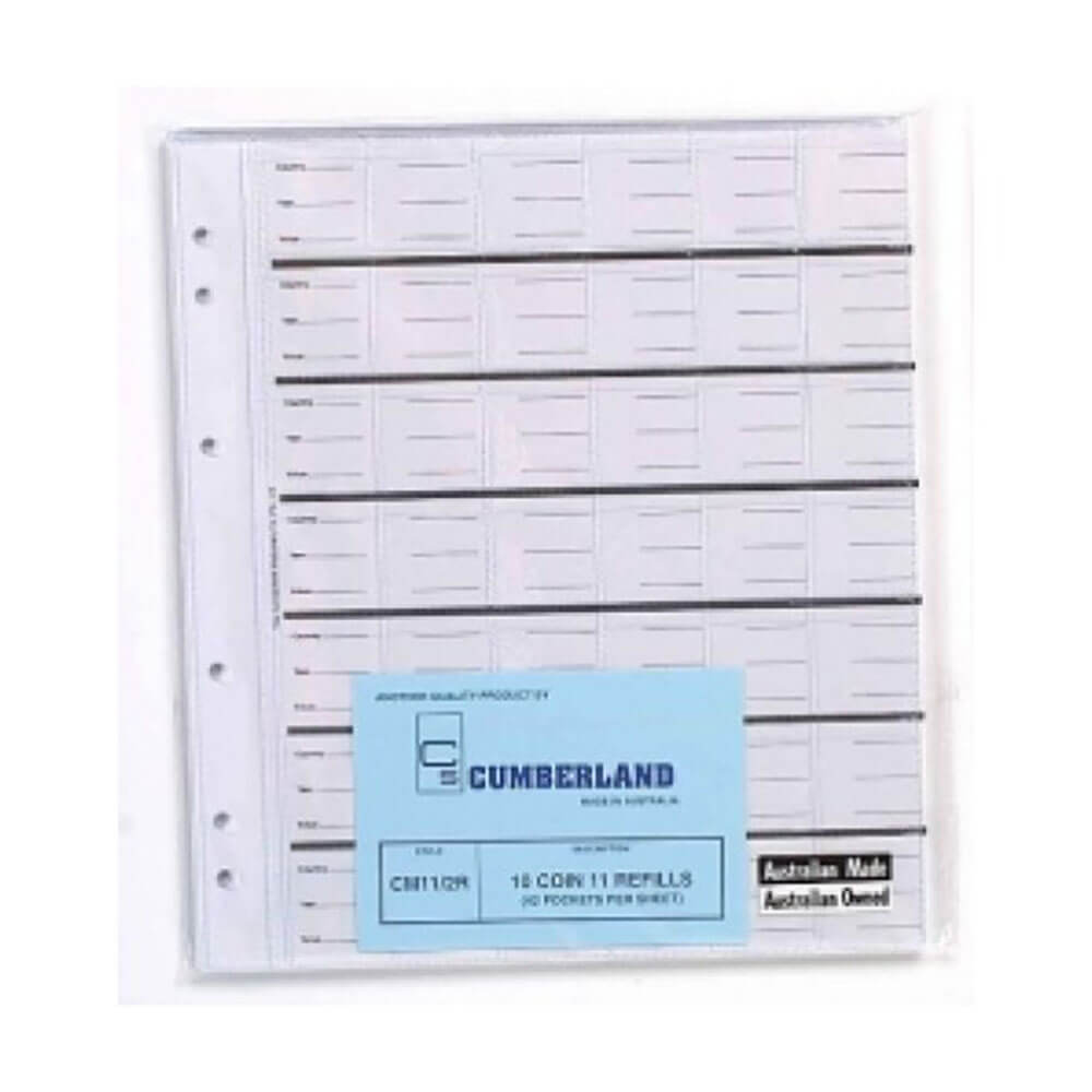 Cumberland Coin Album Rebill (CM11 / CM280E / CMDL)