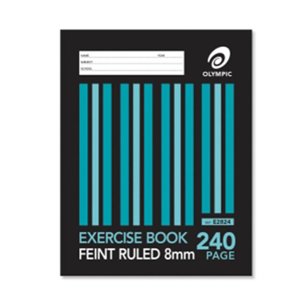 Olympic 8 mm liniertes Übungsbuch (5er-Pack)