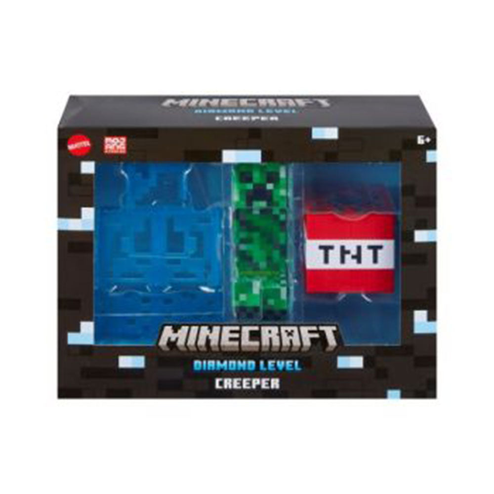 Figura de nível de diamante minecraft