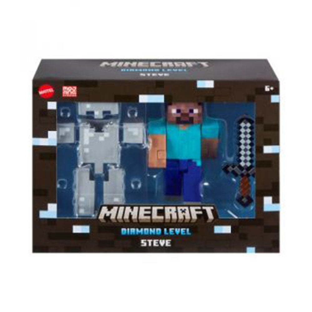 Figura de nível de diamante minecraft