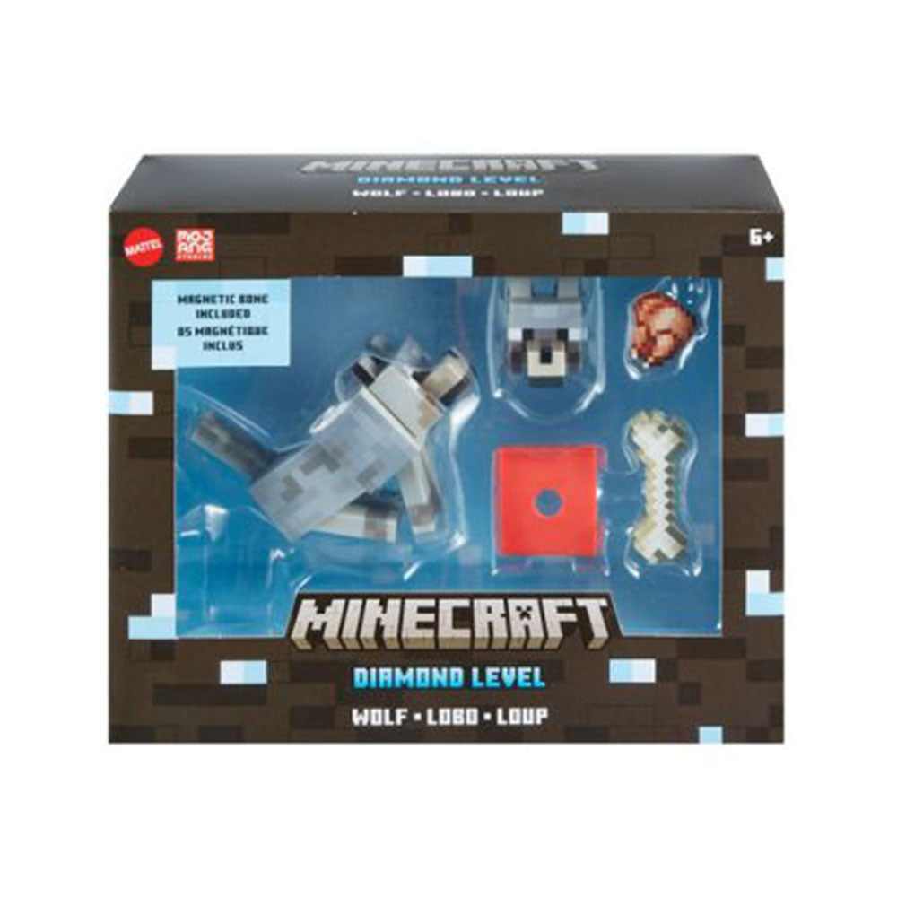 Figure de niveau de diamant Minecraft