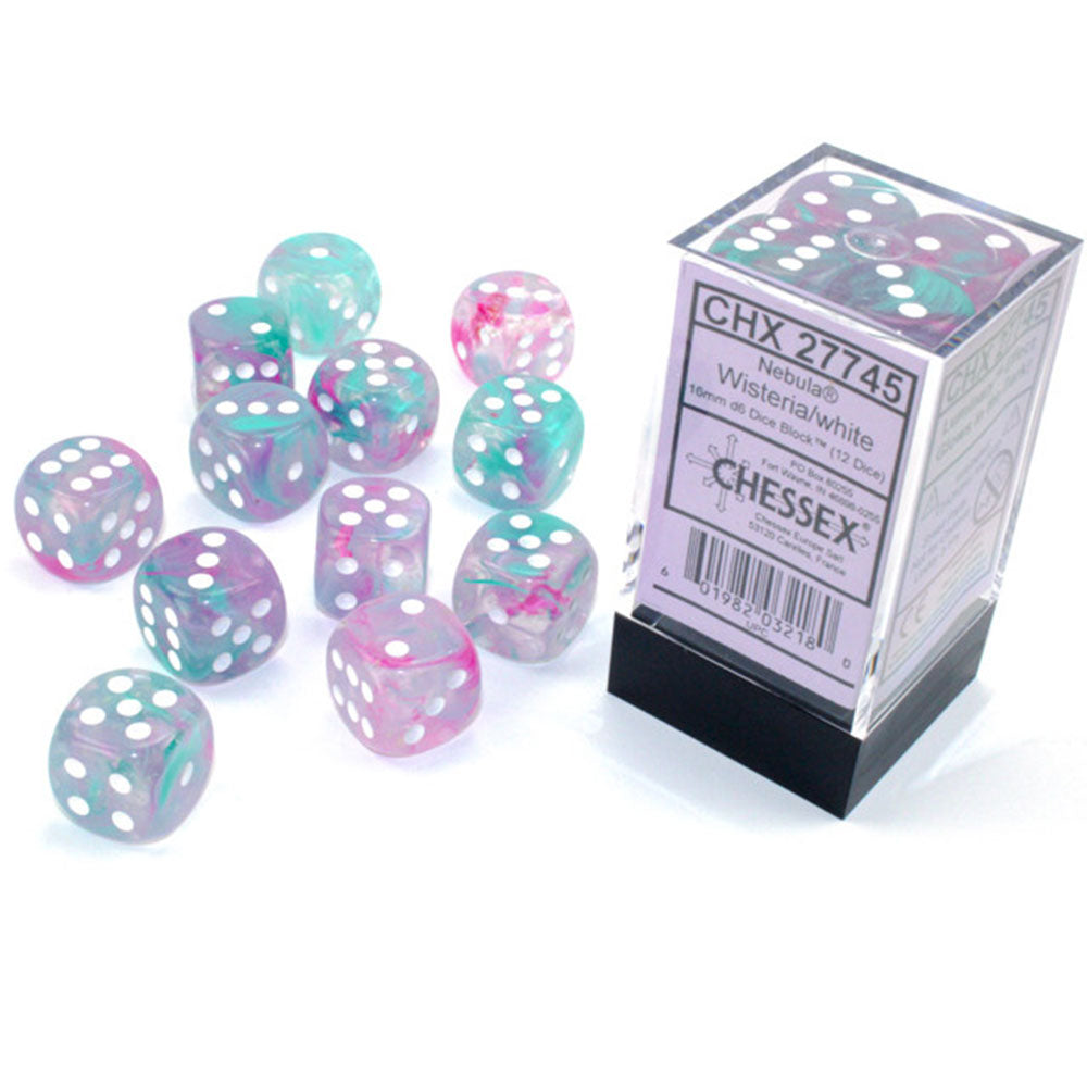 Nebulosa chessEx 16mm D6 DICE BLOCO