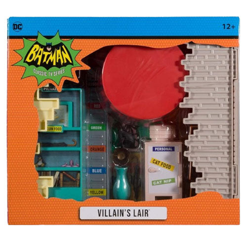 DC Retro Batman 1966 Villains Lair Playset