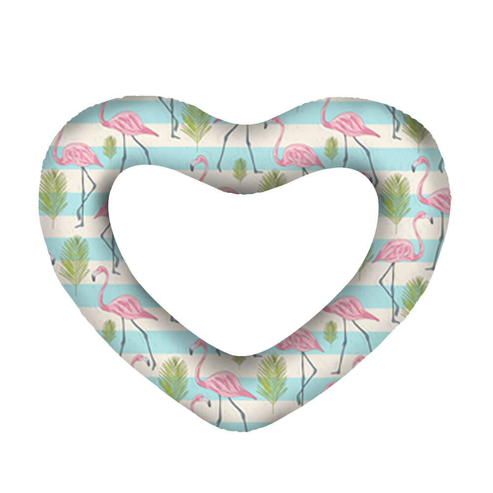 Giant Heart Swim Ring (Deflated:160x135cm)