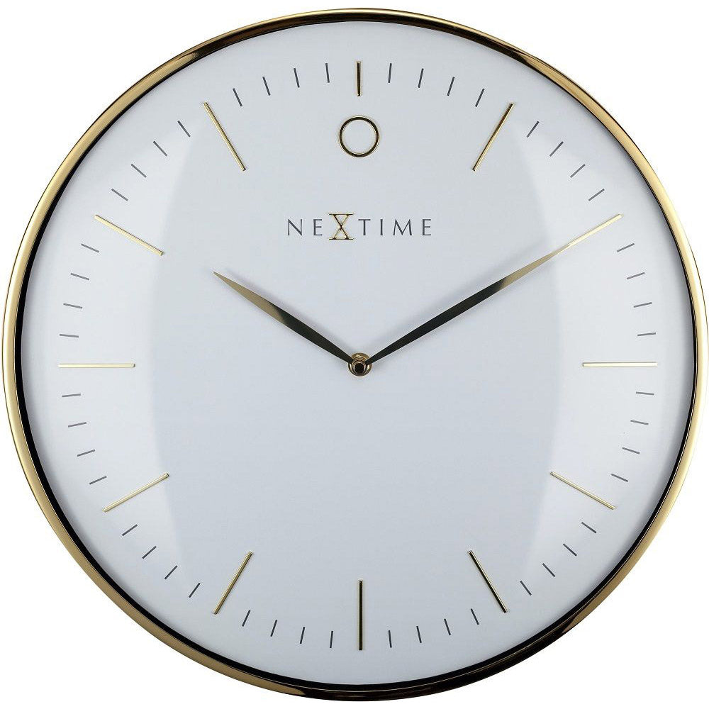 NeXtime Glamour Wall Clock 30cm (White)