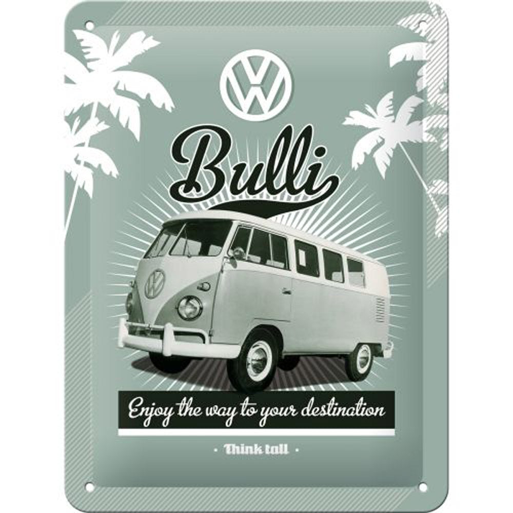 VW Nostalgic-Art Small Sign (15x20cm)