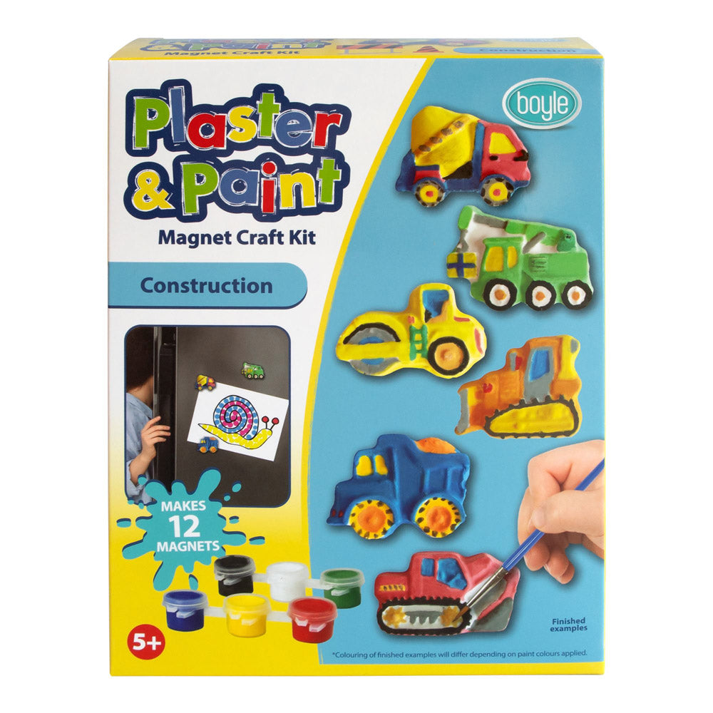 Plaster and Paint Magnet Craft Kit