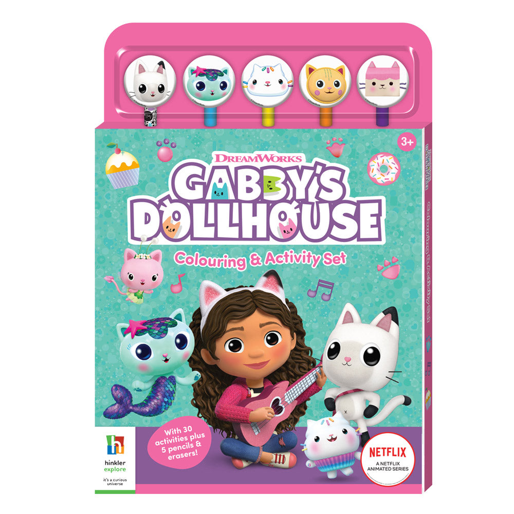 Gabby's Dollhouse Colouring & Activity Set