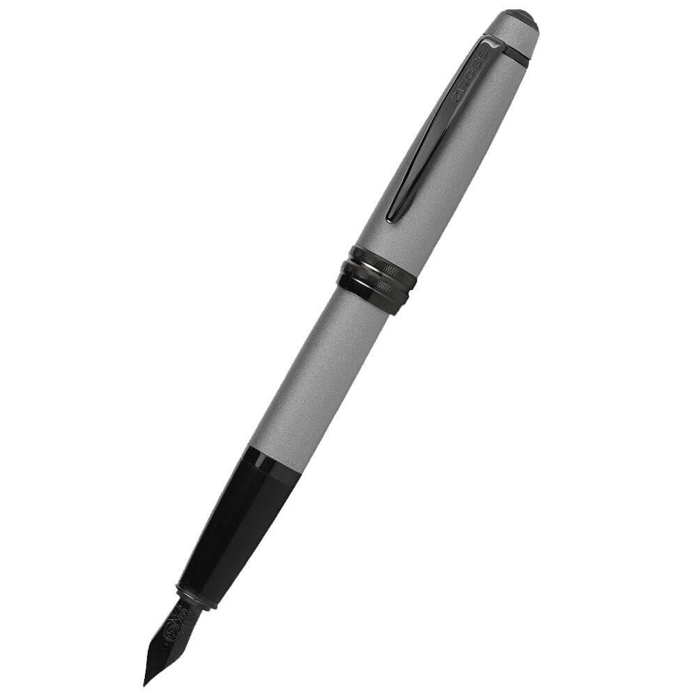 Cross Bailey Fountain Pen m/ sort nib (Matte Gray)