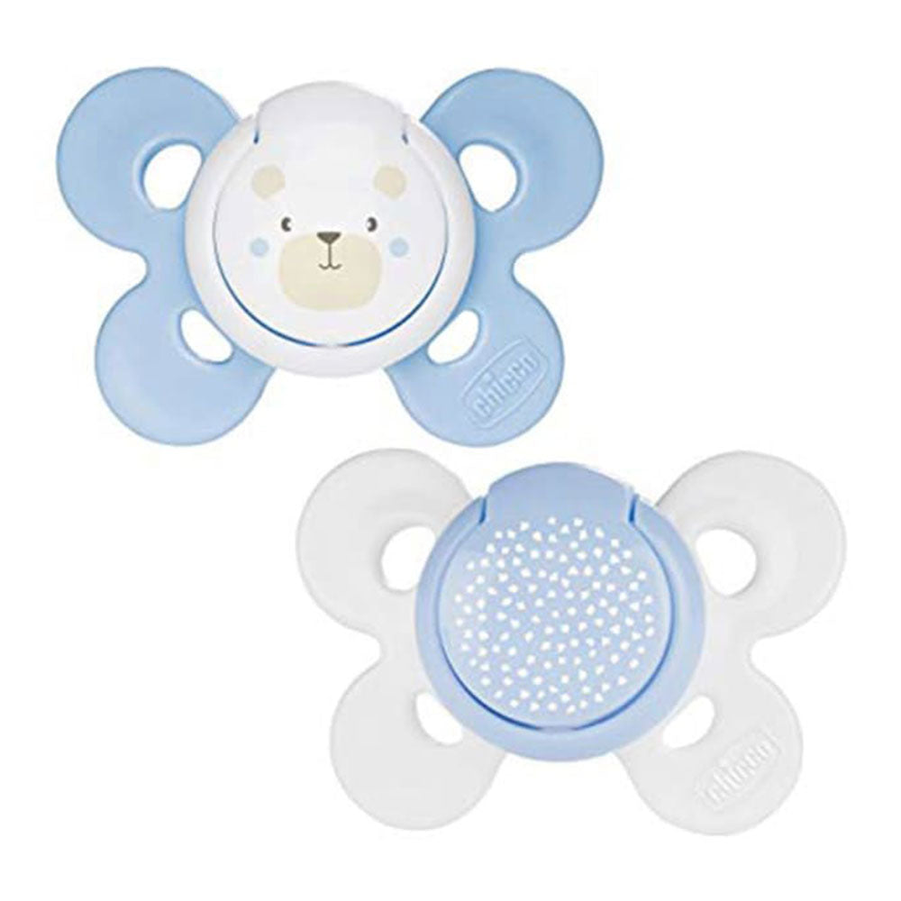 Chicco Physio Comfort Silicone Redcifier 2pk (0-6mos)