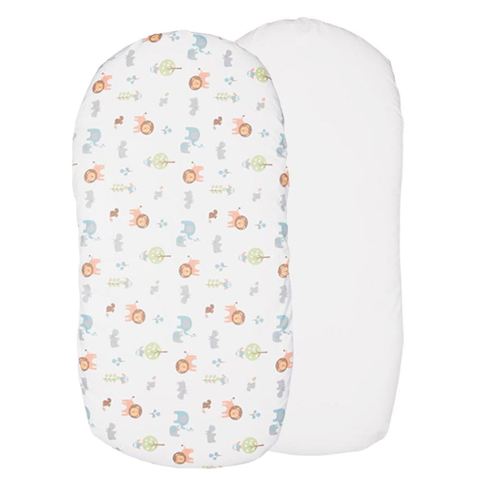 Set de hoja de cuna de abrazo de chicco baby 2pc