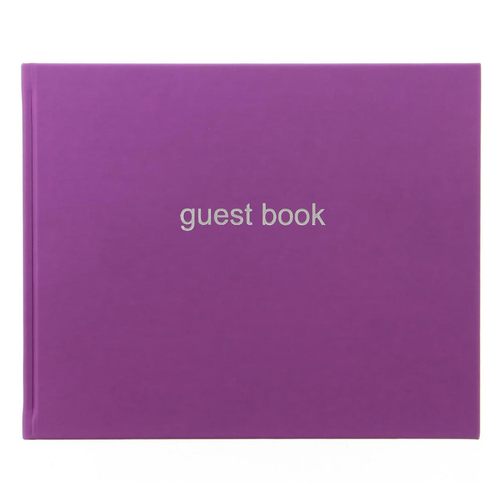 Letts Dazzle Quarto Lined Landscape Guest Book