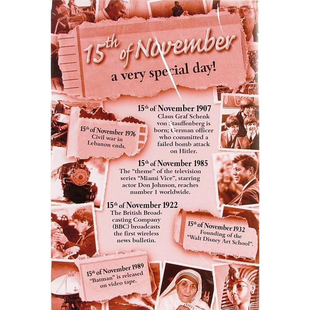 November Chronicle Card