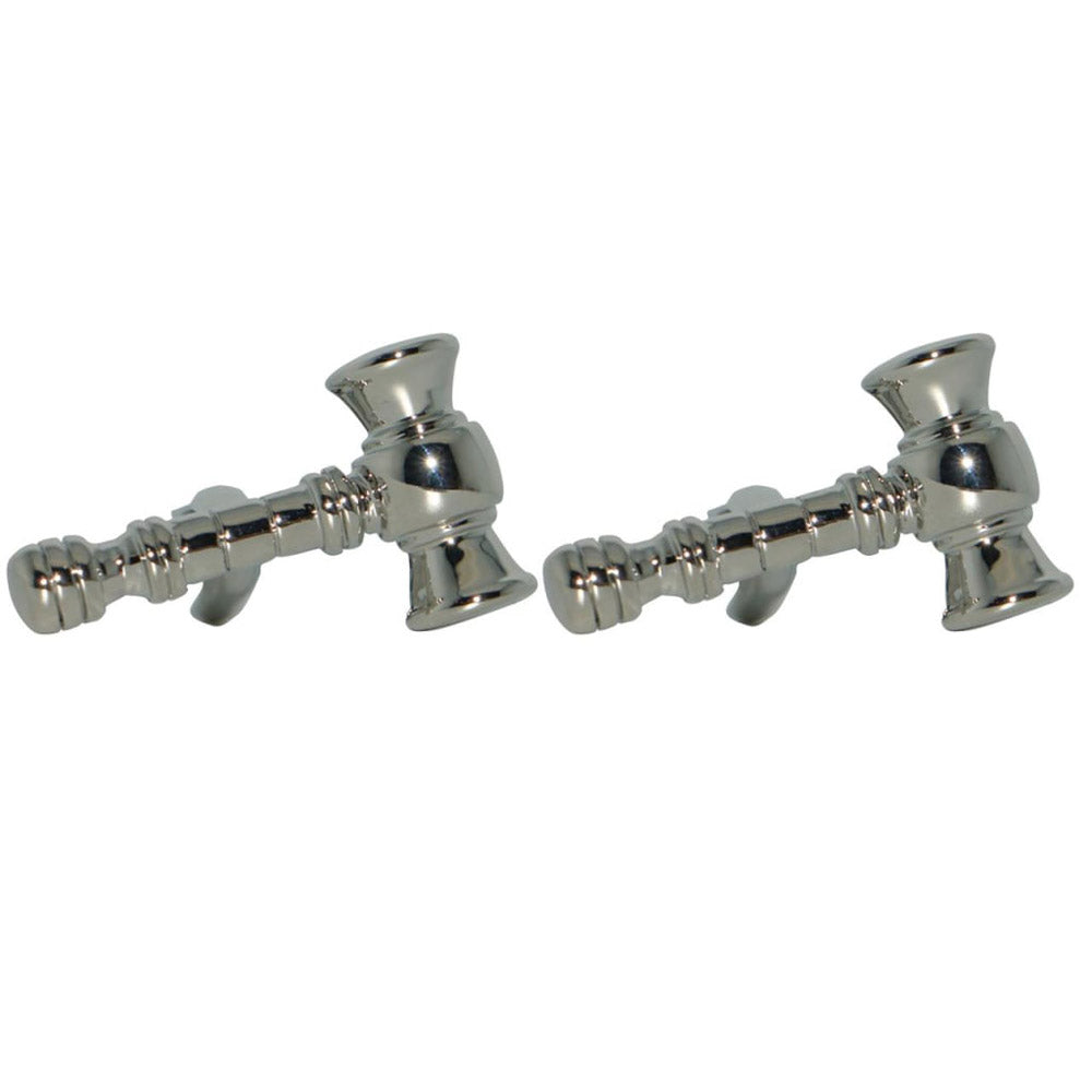 Gravel Hammer Button Cufflinks