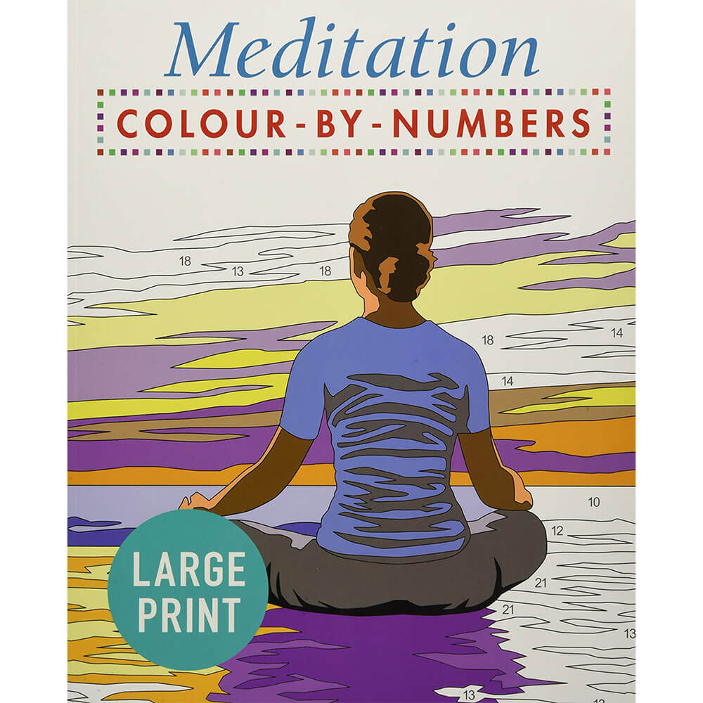 Meditation Colour by Numbers