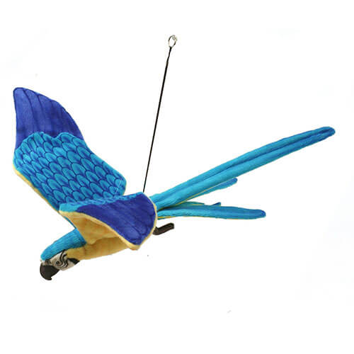 Hansa Flying Blue & Yellow Macaw