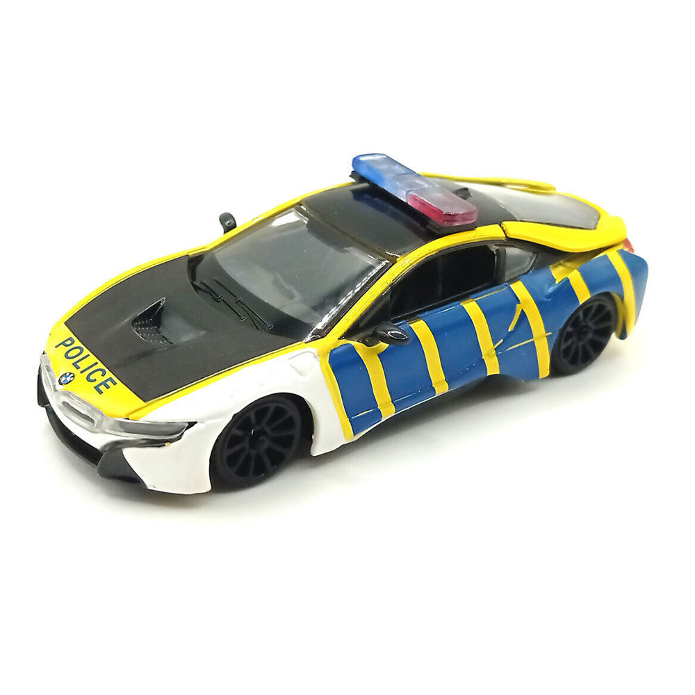 BMW I8 Coupe Series Police Series 1:43 Model Car