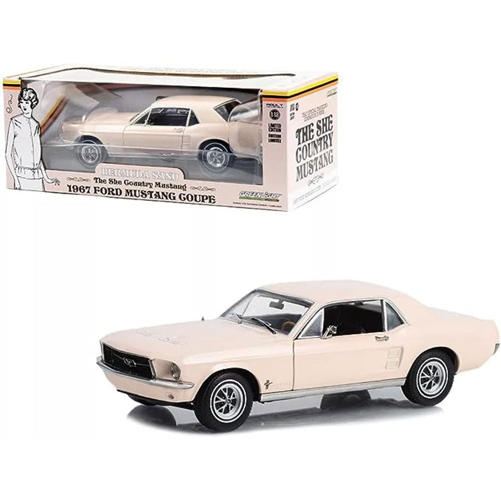 1967 Ford Mustang Coupe 1:18 Modellbil