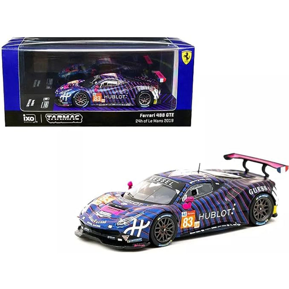 2019 Ferrari 488 GTE 24H Lemans 1:64 Skala