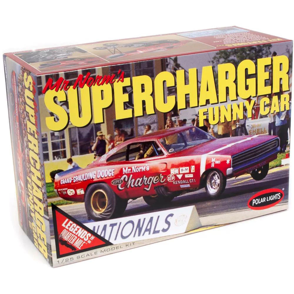 1969 Dodge Charger Funny Car 1:25 Modelo Kit