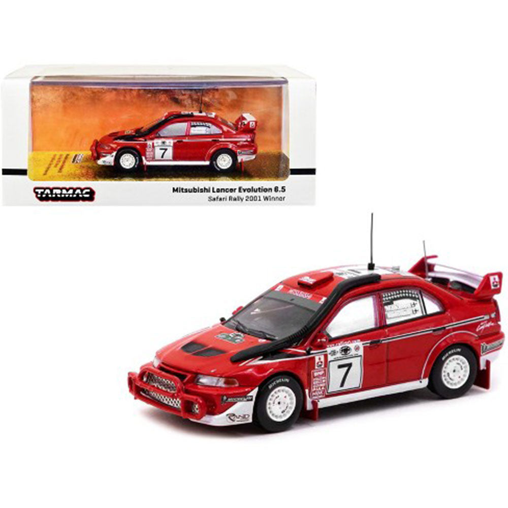 2001 Mitsubishi Lancer Evo 6.5 Safari Rally 1:64 Model Car