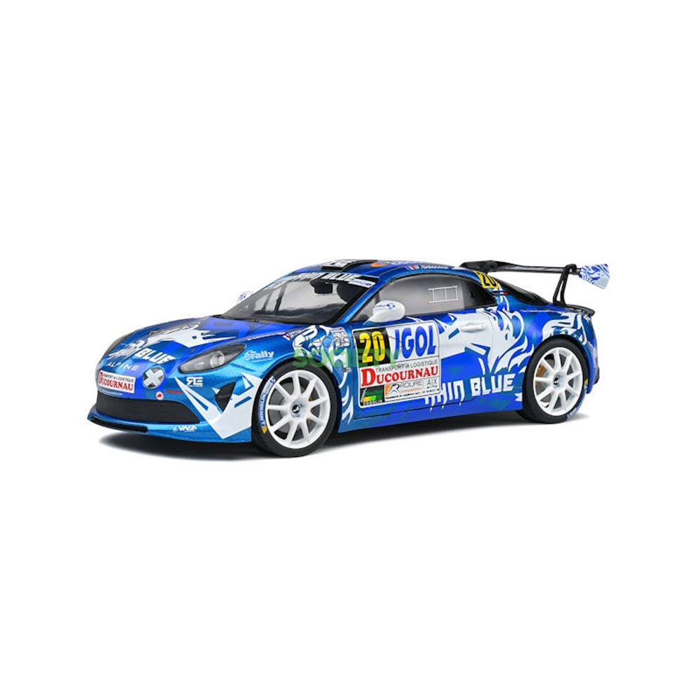 Alpine A110 Rallye Rallye du Var 2021 1/18 Schaalmodel