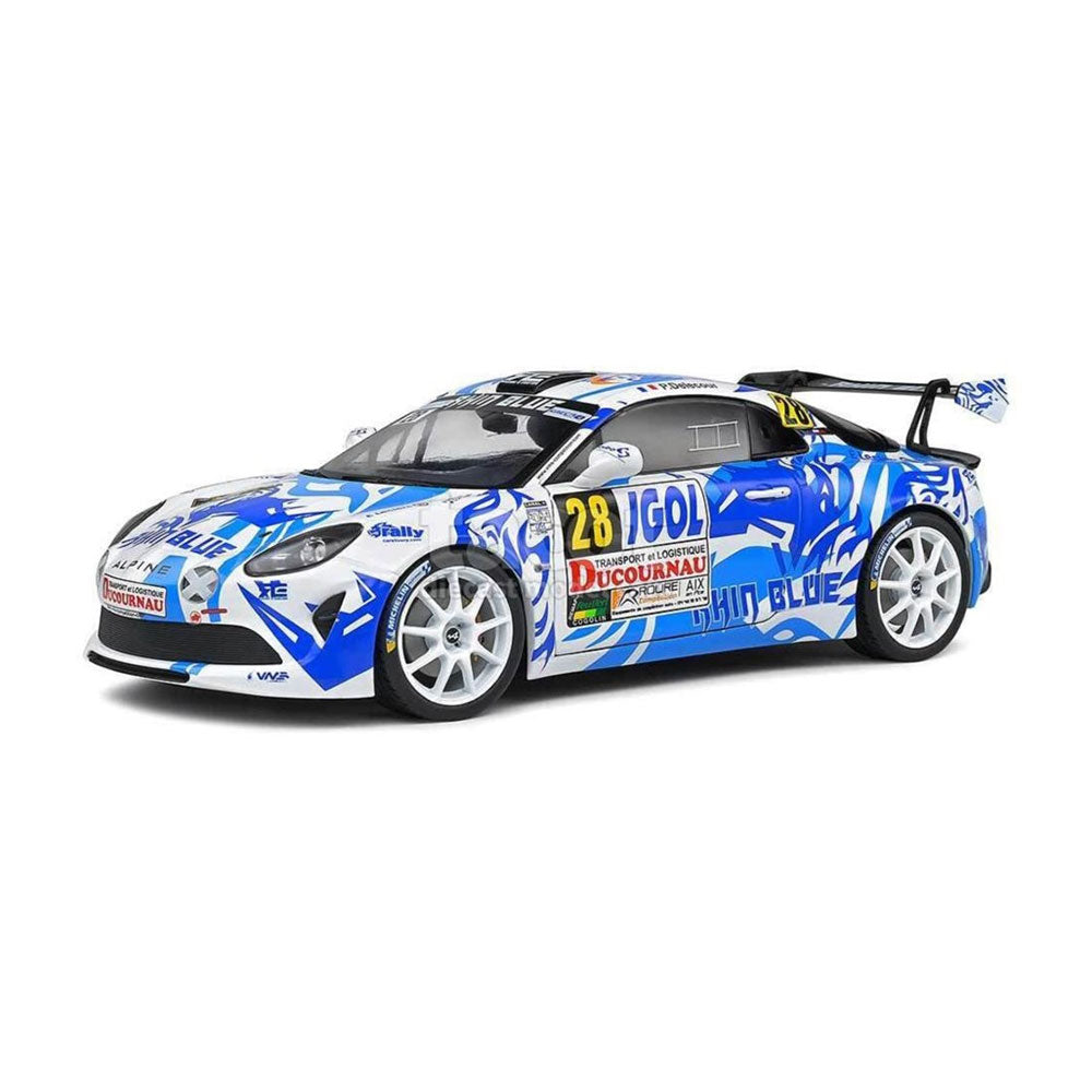 Alpine A110 Rallye Rallye du Var 2021 1/18 Modelo de escala