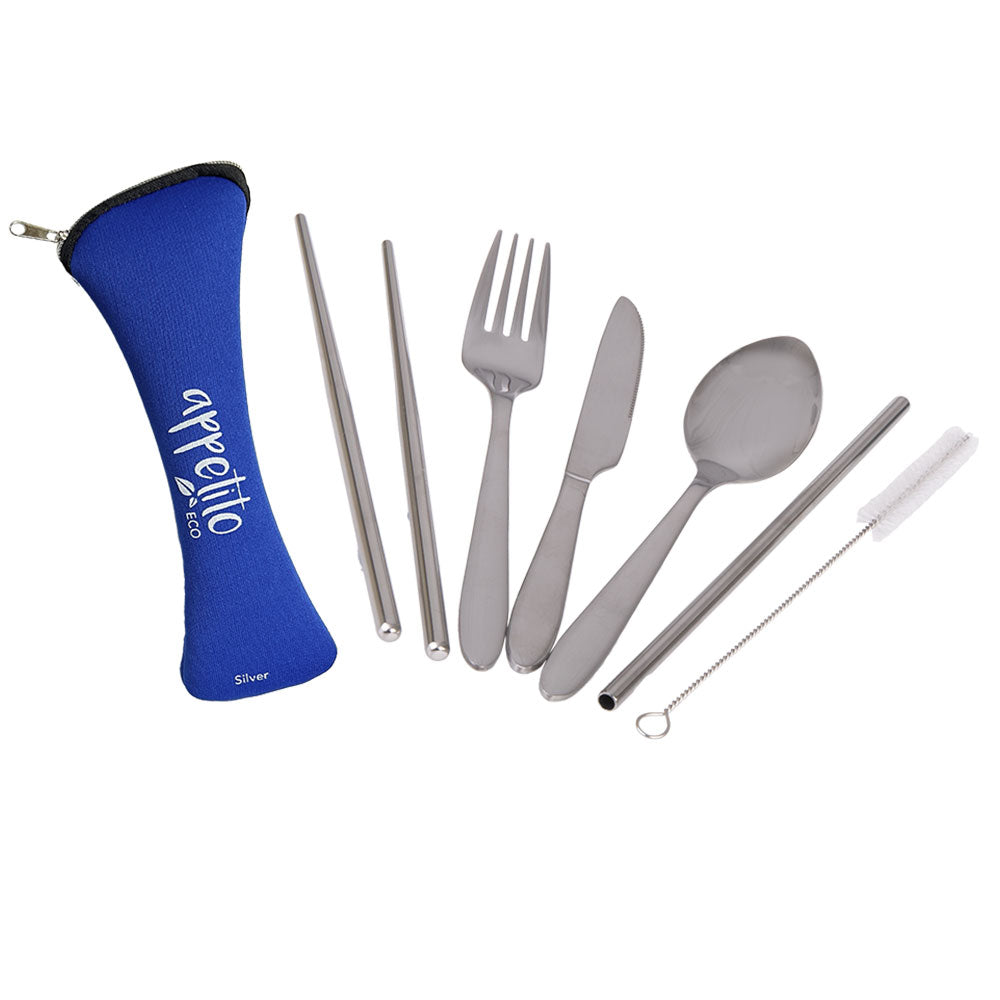 Appetito S/Steel Traveler's bestek set