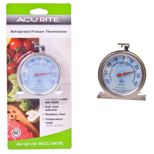 Acurite Refrigerator/Freezer Dial Thermometer (Celsius)