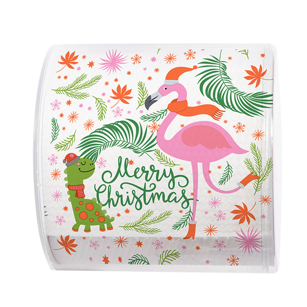 Papier+ontwerp kersttoiletpapier