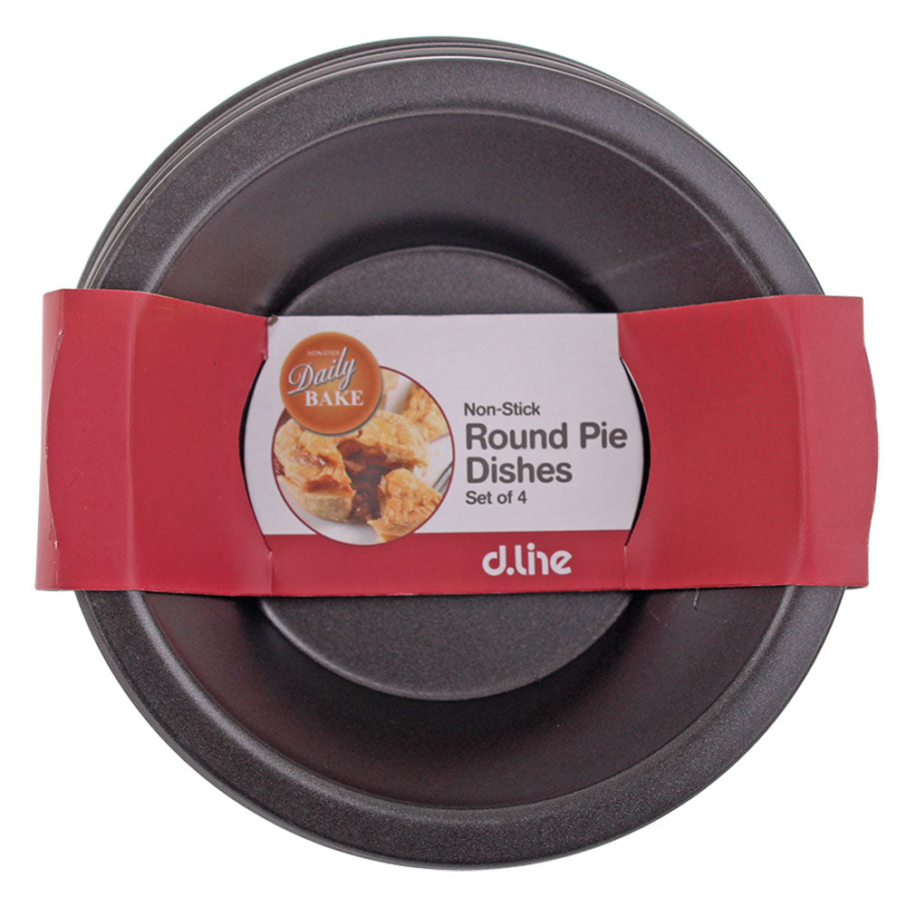 Daglig bage non-stick rund pie skål 12 cm