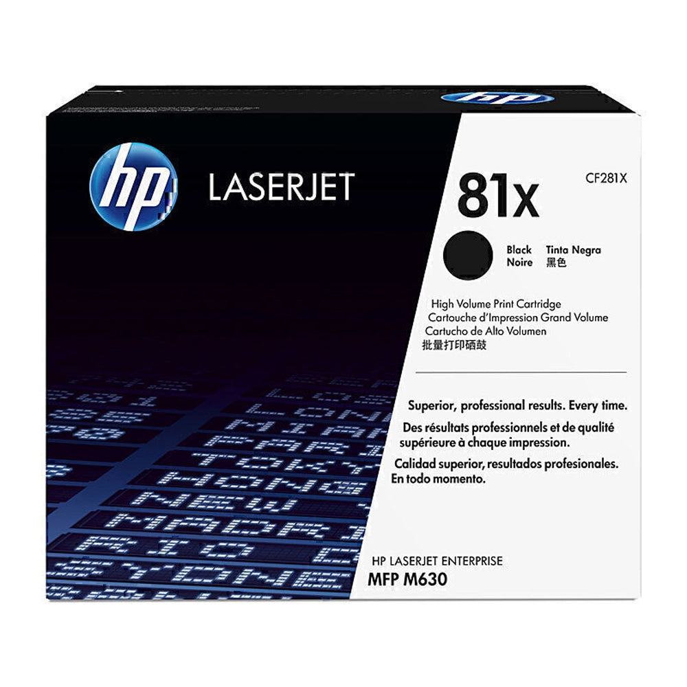 Cartouche HP 81 toner (noir)